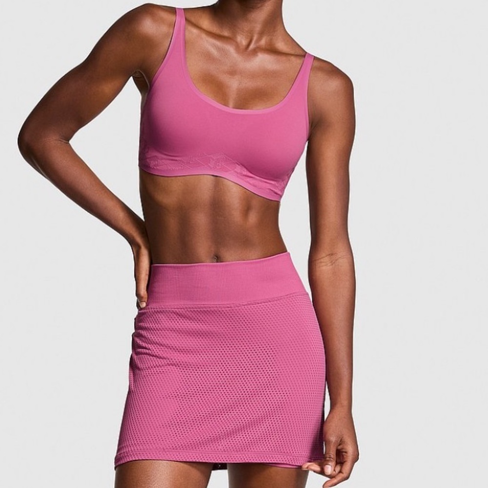 PINK Seamless Mini Skort Women Size Medium